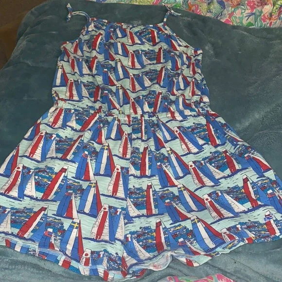 VINEYARD VINES America’s cup sailboat romper 16 - Picture 1 of 2